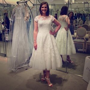 Oleg Cassini Vintage Style Wedding Gown